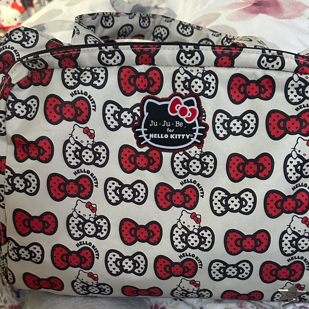 Ju-Ju-Be Hello Kitty Baby Bag - Red and Black Bows